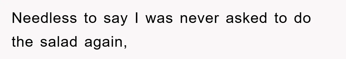 Kid Gets Revenge After Mom Forces Them To Eat Salad For Years, Serves A “Salad” Mom Will Never Forget Needless to say I was never asked to do the salad again,
