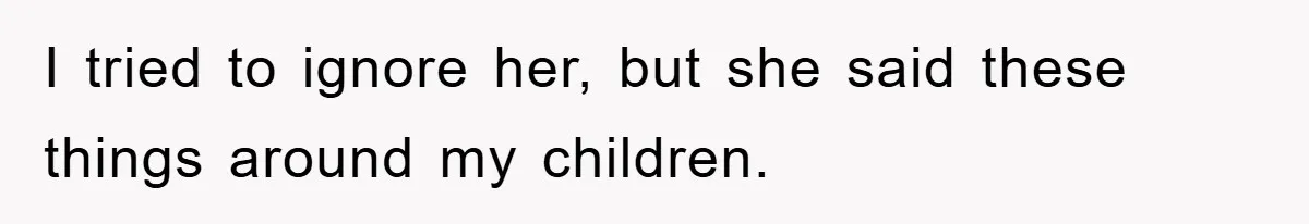 Woman’s Sister-In-Law Couldn’t Stop Making Snide Remarks, Until One Poolside Comment Went Too Far I tried to ignore her, but she said these things around my children.