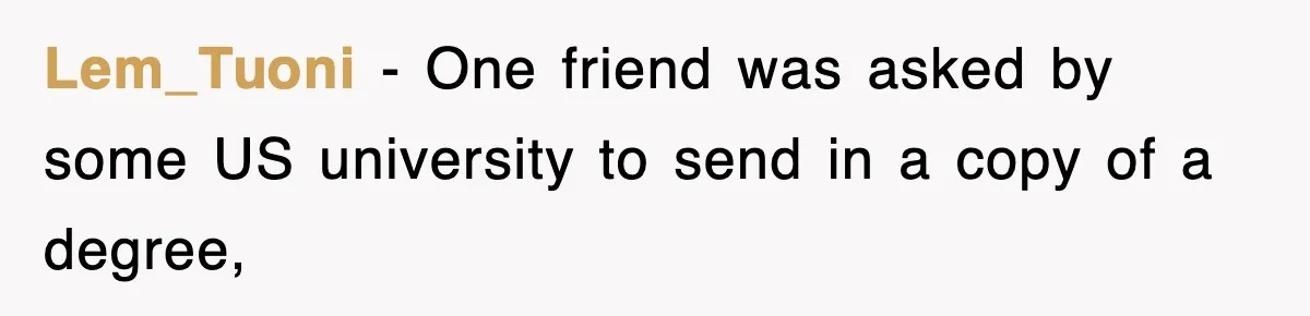 Corporate Wanted Proof Of His Degree, They Got Twelve Pages Of Latin Parchment Lem_Tuoni − One friend was asked by some US university to send in a copy of a degree,