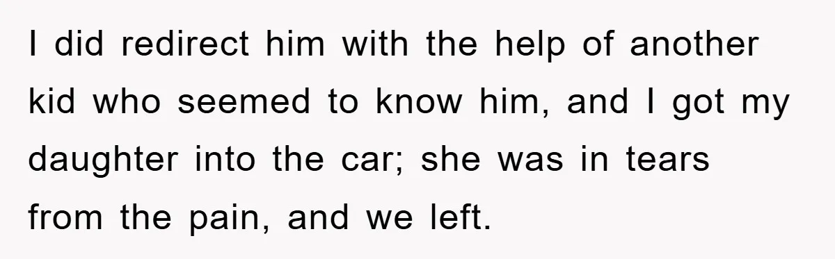 Woman Stands Her Ground In School Parking Lot, Accused Of “Ruining” An Autistic Student’s Routine I did redirect him with the help of another kid who seemed to know him, and I got my daughter into the car; she was in tears from the pain,...