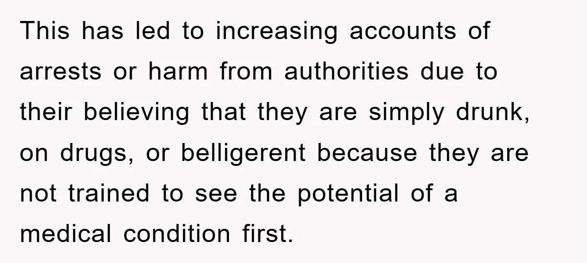 Woman Stands Her Ground In School Parking Lot, Accused Of “Ruining” An Autistic Student’s Routine This has led to increasing accounts of arrests or harm from authorities due to their believing that they are simply drunk, on drugs, or belligerent because they are not trained...
