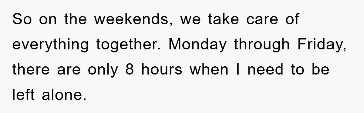 Man Working From Home “Trains” His Wife Like A Cat During Meetings, Internet Divided So on the weekends, we take care of everything together. Monday through Friday, there are only 8 hours when I need to be left alone.