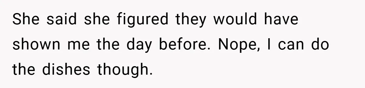 Employee Quits Immediately After Manager Threatens Job, Leaves The Store In Shambles She said she figured they would have shown me the day before. Nope, I can do the dishes though.
