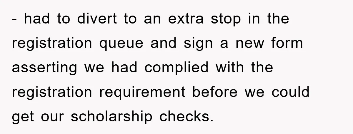 Bureaucrat Tries to Steal $345, Gets Hit With $3,500 Bill Instead - had to divert to an extra stop in the registration queue and sign a new form asserting we had complied with the registration requirement before we could get our...