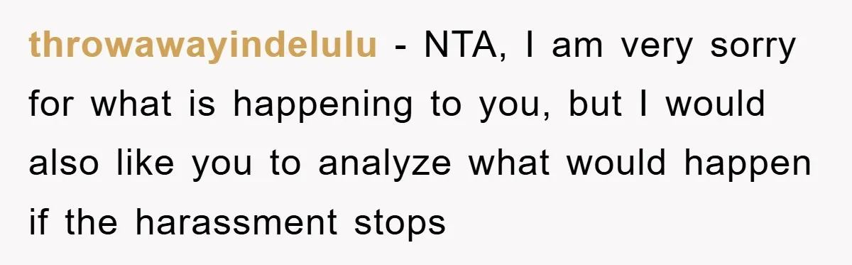 Fiancée Issues Ultimatum After Late Wife's Family Vandalizes Car throwawayindelulu - NTA, I am very sorry for what is happening to you, but I would also like you to analyze what would happen if the harassment stops