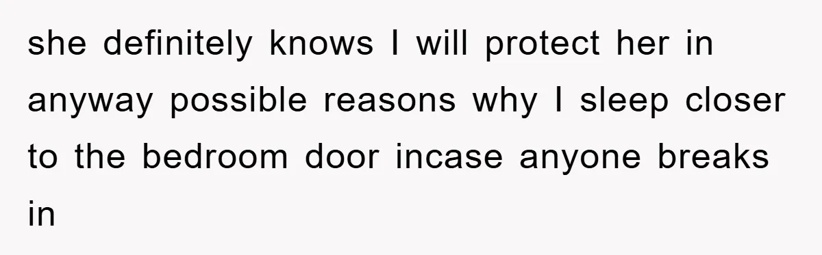 He Asked Her Not to Show "Cheeks," Now His Birthday Is Canceled she definitely knows I will protect her in anyway possible reasons why I sleep closer to the bedroom door incase anyone breaks in