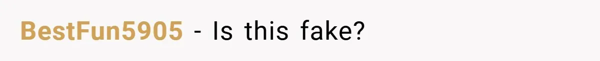 BestFun5905 − Is this fake?