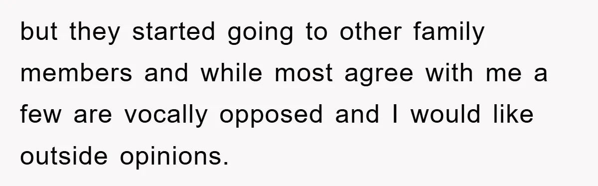 Man Rejects Biological Son Because He Never Wants To Be A Dad, But The True Reason Suggests He Is Not To Blame but they started going to other family members and while most agree with me a few are vocally opposed and I would like outside opinions.