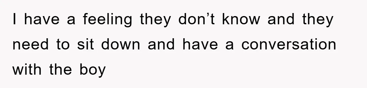 Man Rejects Biological Son Because He Never Wants To Be A Dad, But The True Reason Suggests He Is Not To Blame I have a feeling they don’t know and they need to sit down and have a conversation with the boy
