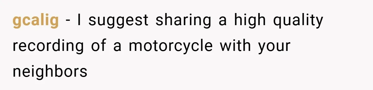 Motorcycle Rider’s ‘Revenge’ On Karen Who Tried To Block Him Leaves The Whole Neighborhood Suffering gcalig − I suggest sharing a high quality recording of a motorcycle with your neighbors