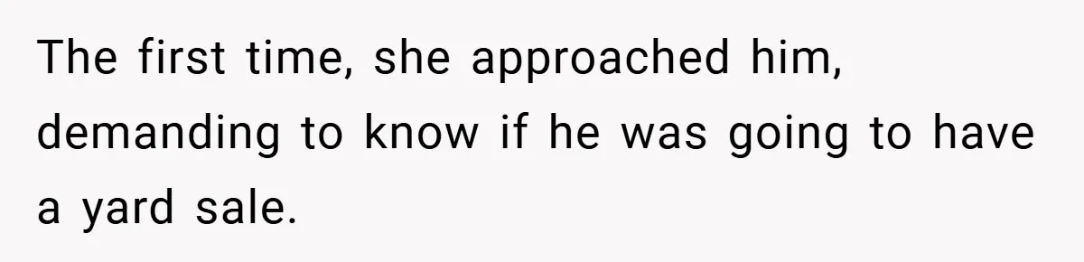 Motorcycle Rider’s ‘Revenge’ On Karen Who Tried To Block Him Leaves The Whole Neighborhood Suffering The first time, she approached him, demanding to know if he was going to have a yard sale.