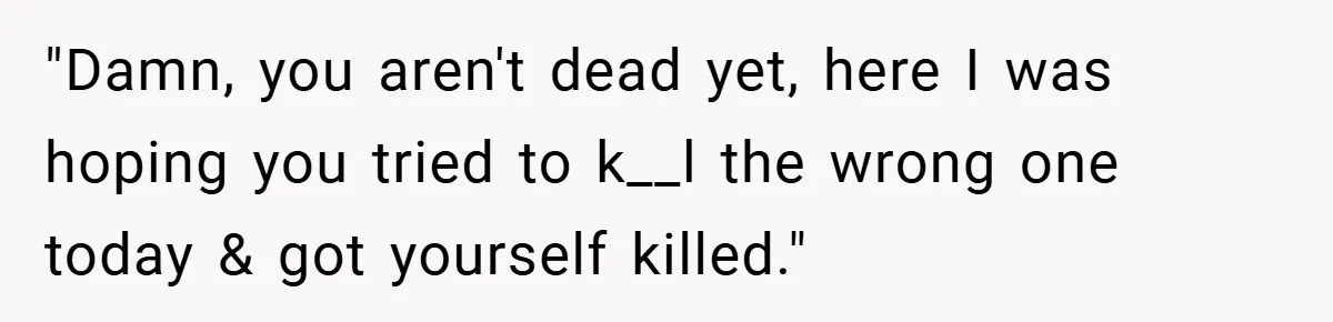 Motorcycle Rider’s ‘Revenge’ On Karen Who Tried To Block Him Leaves The Whole Neighborhood Suffering "Damn, you aren't dead yet, here I was hoping you tried to k__l the wrong one today & got yourself killed."