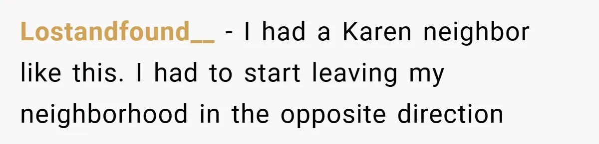 Motorcycle Rider’s ‘Revenge’ On Karen Who Tried To Block Him Leaves The Whole Neighborhood Suffering Lostandfound__ − I had a Karen neighbor like this. I had to start leaving my neighborhood in the opposite direction