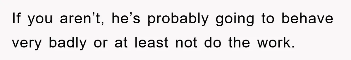 Mom Makes Teen Son Volunteer At Zoo After His Insulting Comment About Zookeepers If you aren’t, he’s probably going to behave very badly or at least not do the work.