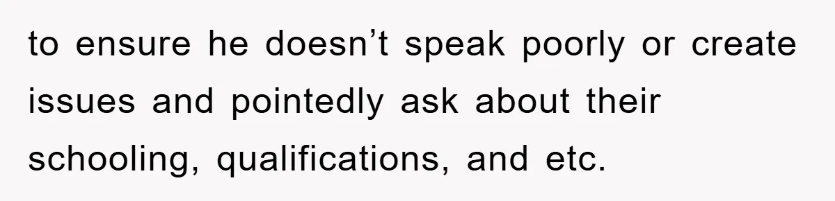 Mom Makes Teen Son Volunteer At Zoo After His Insulting Comment About Zookeepers to ensure he doesn’t speak poorly or create issues and pointedly ask about their schooling, qualifications, and etc.