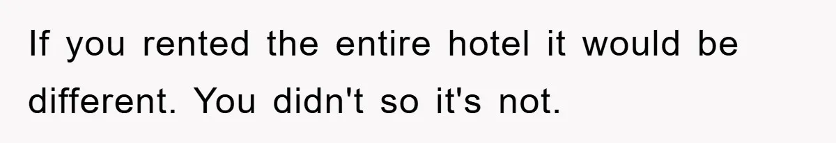 Bridezilla Demands Strangers Vanish From Public Beach Wedding Photos During Busy Cancun Ceremony If you rented the entire hotel it would be different. You didn't so it's not.