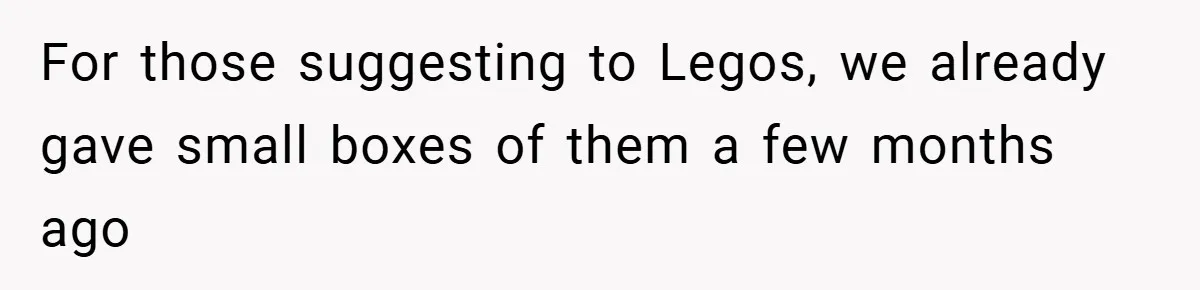 Brother And Sister-In-Law Told To Buy Expensive Gifts For Christmas, So They Bought The Most Annoying Toys Instead For those suggesting to Legos, we already gave small boxes of them a few months ago