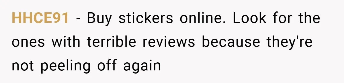 Brother And Sister-In-Law Told To Buy Expensive Gifts For Christmas, So They Bought The Most Annoying Toys Instead HHCE91 − Buy stickers online. Look for the ones with terrible reviews because they're not peeling off again