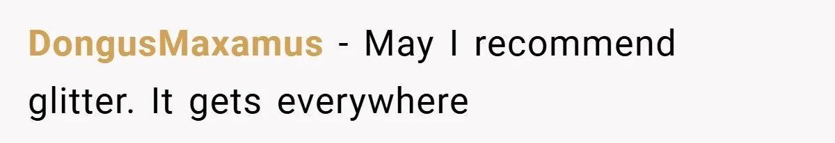 Brother And Sister-In-Law Told To Buy Expensive Gifts For Christmas, So They Bought The Most Annoying Toys Instead DongusMaxamus − May I recommend glitter. It gets everywhere
