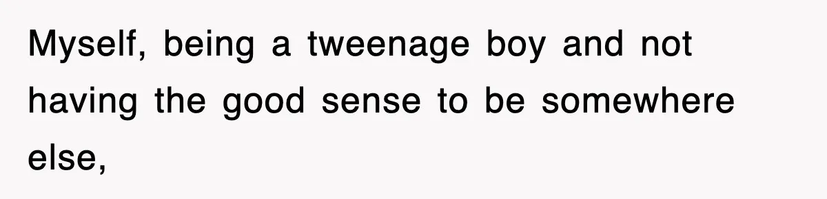 Dad Says “Keep Digging Until I Get Back”, Tween Son Takes It Literally And Builds A Five-Foot Hole Myself, being a tweenage boy and not having the good sense to be somewhere else,
