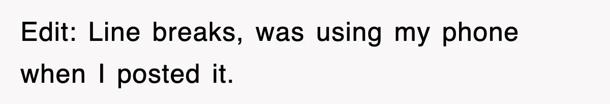 Boss Demanded He Hurry To The Office, He Still Got There Late… And For Nothing Edit: Line breaks, was using my phone when I posted it.
