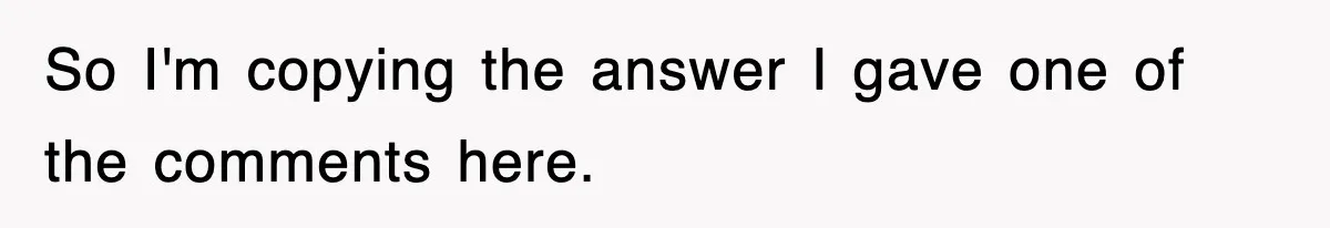 So I'm copying the answer I gave one of the comments here.