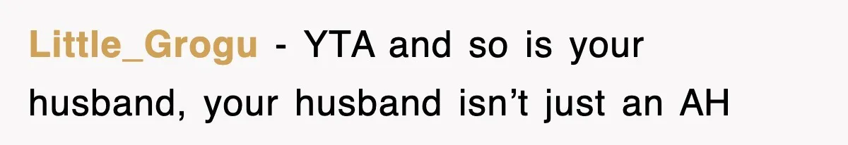 Stepmom Refuses To Take Her Husband’s Son On Vacation, Then Learns A Hard Truth Little_Grogu − YTA and so is your husband, your husband isn’t just an AH
