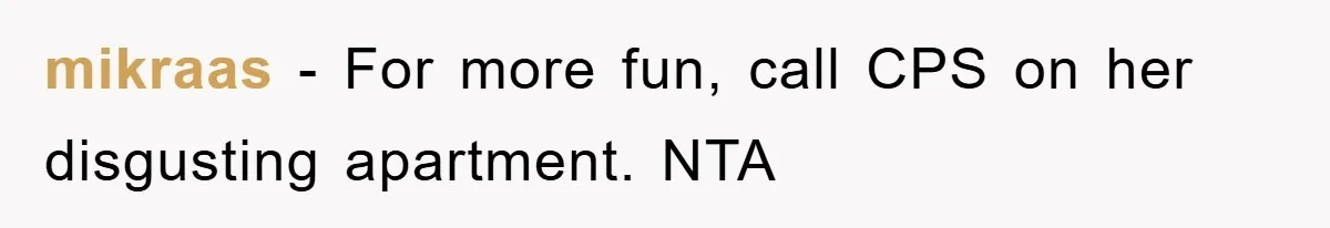 'I Ruined My Own Party': Aunt Tries To Steamroll Niece, Gets Baby Shower Canceled mikraas - For more fun, call CPS on her disgusting apartment. NTA