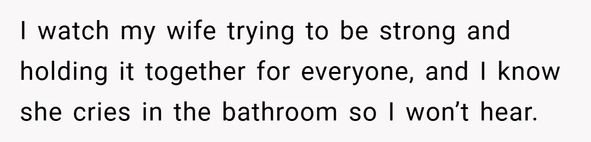 34-Year-Old Dad With Terminal Brain Cancer Shares Terrifying Fear of Leaving His Wife and Toddler Behind+ I watch my wife trying to be strong and holding it together for everyone, and I know she cries in the bathroom so I won’t hear.