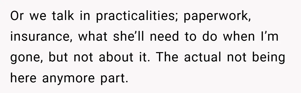34-Year-Old Dad With Terminal Brain Cancer Shares Terrifying Fear of Leaving His Wife and Toddler Behind+ Or we talk in practicalities; paperwork, insurance, what she’ll need to do when I’m gone, but not about it. The actual not being here anymore part.