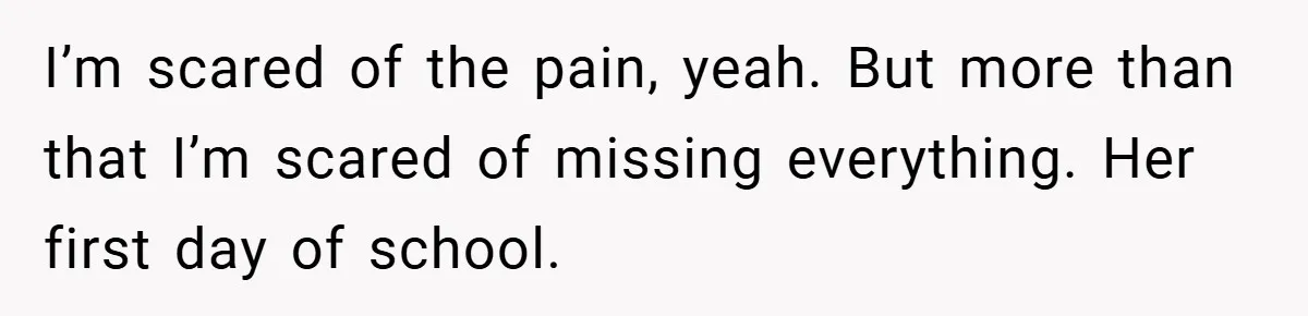 34-Year-Old Dad With Terminal Brain Cancer Shares Terrifying Fear of Leaving His Wife and Toddler Behind+ I’m scared of the pain, yeah. But more than that I’m scared of missing everything. Her first day of school.