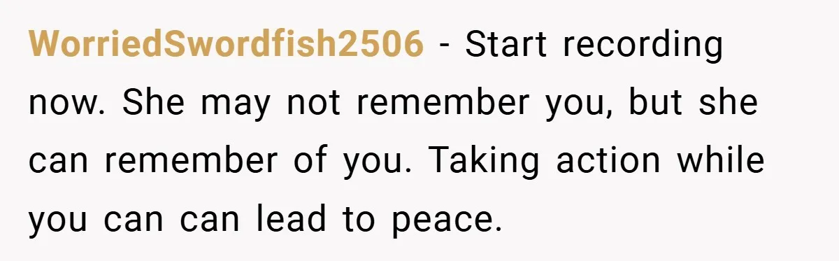 34-Year-Old Dad With Terminal Brain Cancer Shares Terrifying Fear of Leaving His Wife and Toddler Behind+ WorriedSwordfish2506 − Start recording now. She may not remember you, but she can remember of you. Taking action while you can can lead to peace.