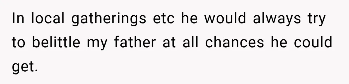 VP Refuses To Return Refundable Deposit, Father Takes School To Court And Wins Big In local gatherings etc he would always try to belittle my father at all chances he could get.