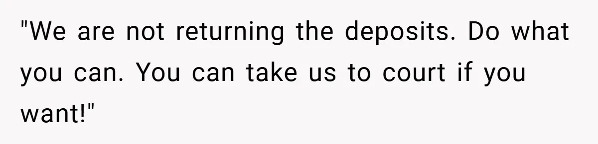 VP Refuses To Return Refundable Deposit, Father Takes School To Court And Wins Big "We are not returning the deposits. Do what you can. You can take us to court if you want!"