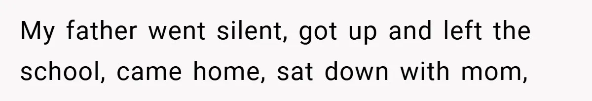 VP Refuses To Return Refundable Deposit, Father Takes School To Court And Wins Big My father went silent, got up and left the school, came home, sat down with mom,