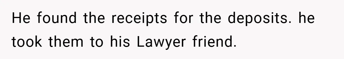 VP Refuses To Return Refundable Deposit, Father Takes School To Court And Wins Big He found the receipts for the deposits. he took them to his Lawyer friend.