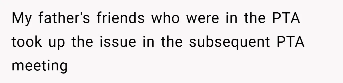 VP Refuses To Return Refundable Deposit, Father Takes School To Court And Wins Big My father's friends who were in the PTA took up the issue in the subsequent PTA meeting