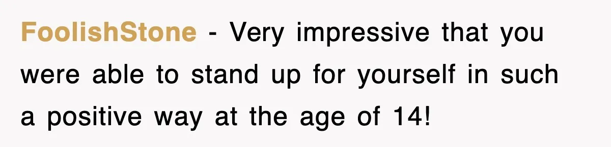 Student’s Mom Accuses Her Of ‘Stealing Time,’ So Piano Teacher Brings A Timer And Teaches Her A Lesson FoolishStone − Very impressive that you were able to stand up for yourself in such a positive way at the age of 14!
