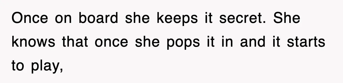 Tired Flight Attendant Gets Told To ‘Pick Something Interesting’ To Entertain Passengers, And Maliciously Complies Once on board she keeps it secret. She knows that once she pops it in and it starts to play,