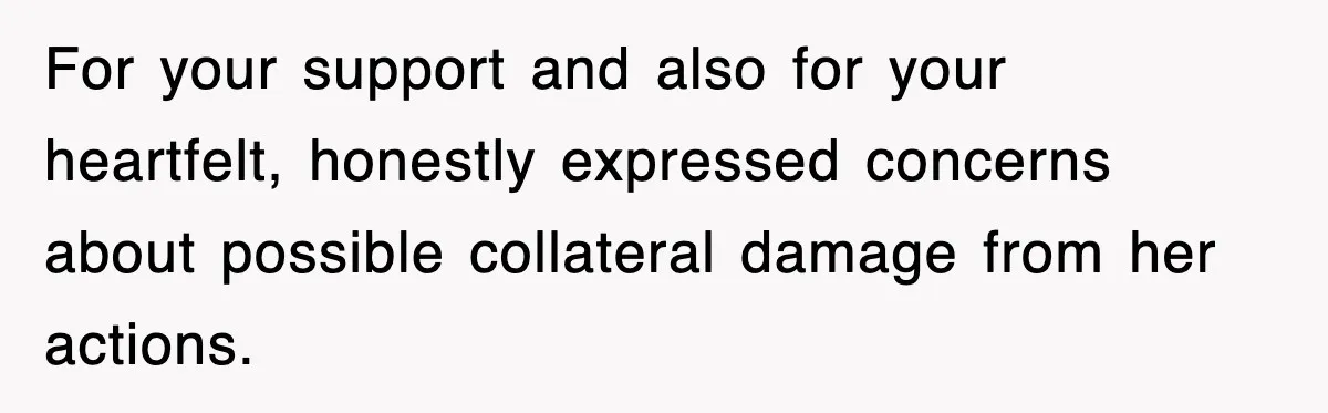 Tired Flight Attendant Gets Told To ‘Pick Something Interesting’ To Entertain Passengers, And Maliciously Complies For your support and also for your heartfelt, honestly expressed concerns about possible collateral damage from her actions.