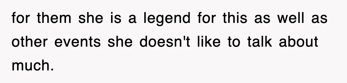 Tired Flight Attendant Gets Told To ‘Pick Something Interesting’ To Entertain Passengers, And Maliciously Complies for them she is a legend for this as well as other events she doesn't like to talk about much.