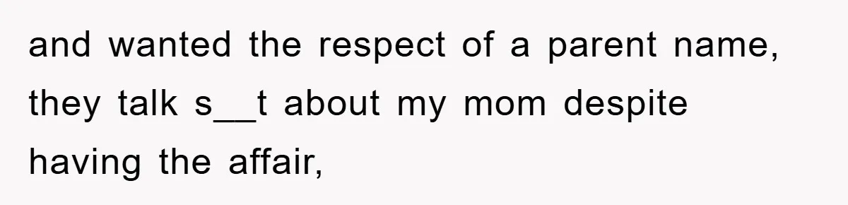 Dad's Out Of Town, 15-Year-Old Refuses To Stay With Affair Partner, Court Backs Yet She Fusses and wanted the respect of a parent name, they talk s__t about my mom despite having the affair,