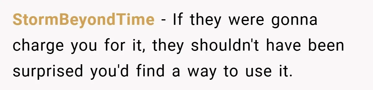 Apartment Complex Charges For Parking Space, Renter Fights Back With Brilliant Loophole StormBeyondTime − If they were gonna charge you for it, they shouldn't have been surprised you'd find a way to use it.