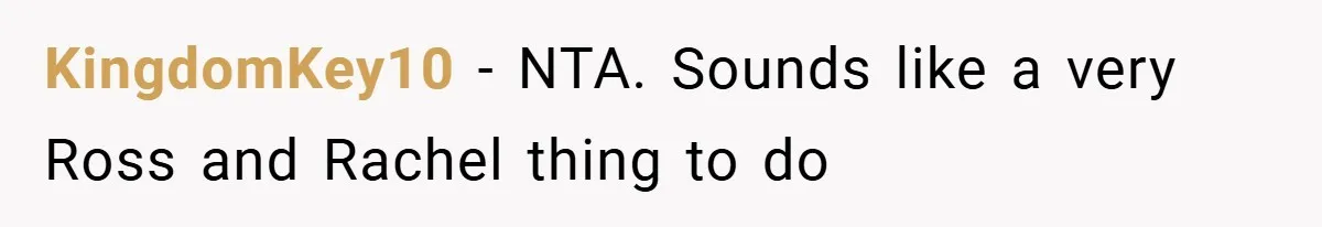They Got Engaged at Someone Else’s Wedding - and the Groom Kicked Them Out Mid-Reception KingdomKey10 − NTA. Sounds like a very Ross and Rachel thing to do
