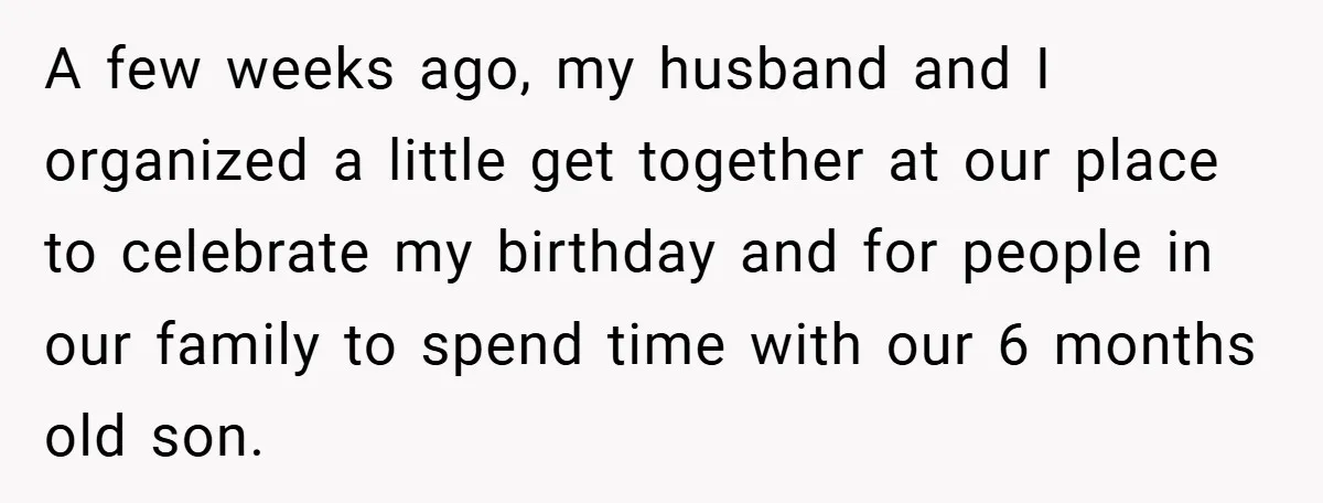 A few weeks ago, my husband and I organized a little get together at our place to celebrate my birthday and for people in our family to spend time with...