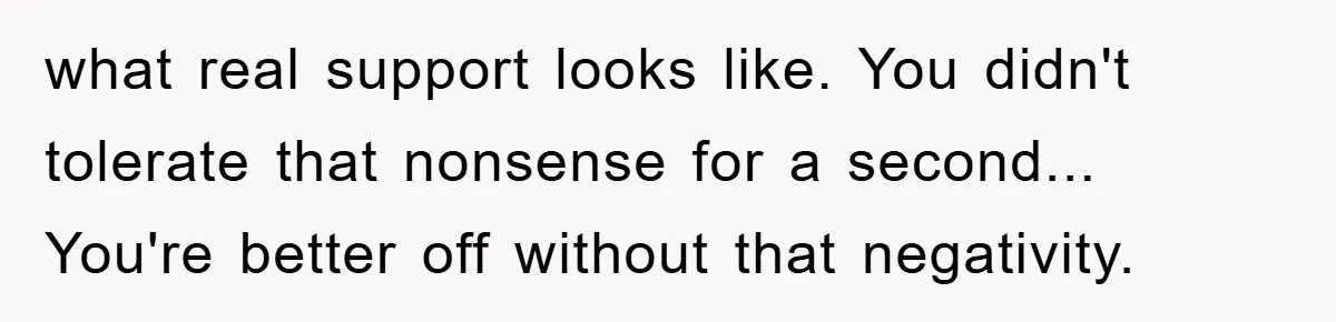 Grandma Insults 13-Year-Old For Not Wearing Makeup, Mom Snaps what real support looks like. You didn't tolerate that nonsense for a second... You're better off without that negativity.