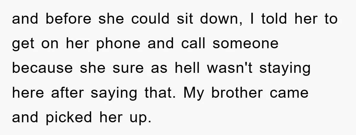 Grandma Insults 13-Year-Old For Not Wearing Makeup, Mom Snaps and before she could sit down, I told her to get on her phone and call someone because she sure as hell wasn't staying here after saying that. My brother...