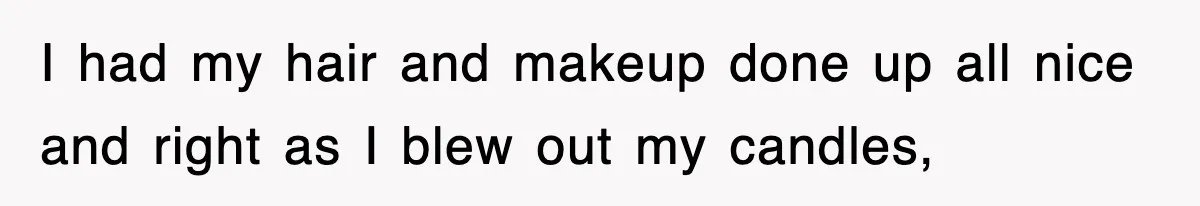 Bride Walks Out Of Her Own Wedding After Groom Smashes Cake In Her Face I had my hair and makeup done up all nice and right as I blew out my candles,