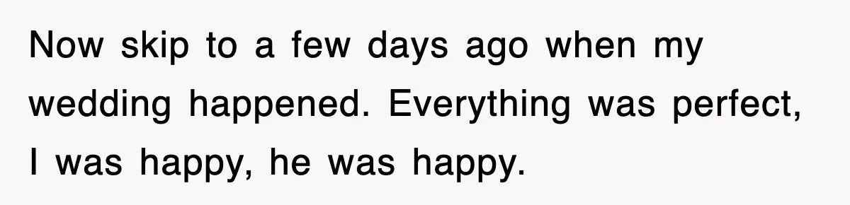Bride Walks Out Of Her Own Wedding After Groom Smashes Cake In Her Face Now skip to a few days ago when my wedding happened. Everything was perfect, I was happy, he was happy.