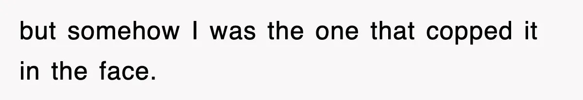 Bride Walks Out Of Her Own Wedding After Groom Smashes Cake In Her Face but somehow I was the one that copped it in the face.